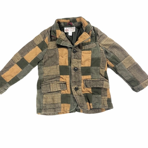 GAP Other - Baby Gap Boys Patchwork Boys Coat 3yrs 3T *Flaw*